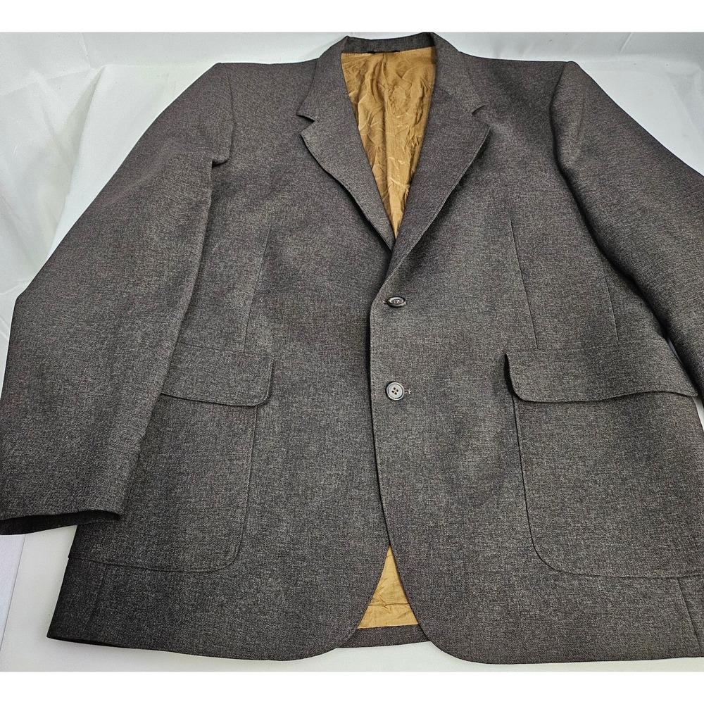 Vintage Levis Action Suit Sportswear Blazer Mens 46 Long Lined‎ Button Up Jacket